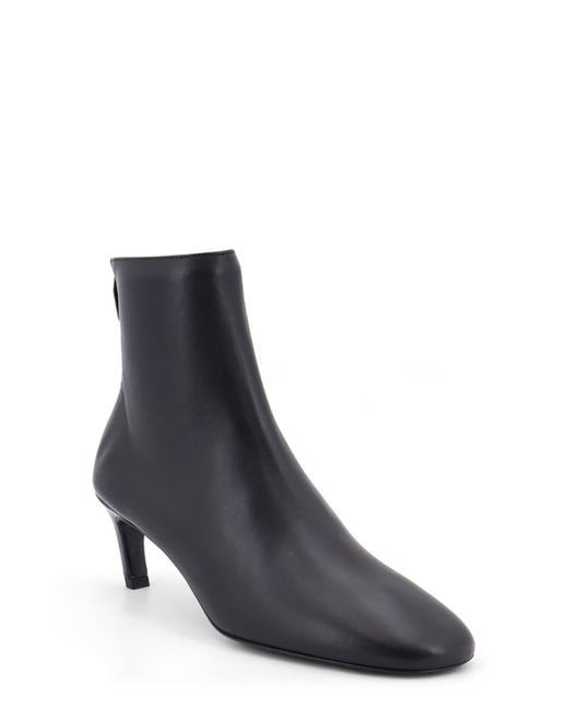 Totême Black Totême Stiletto-Heel Zipped Ankle Boots