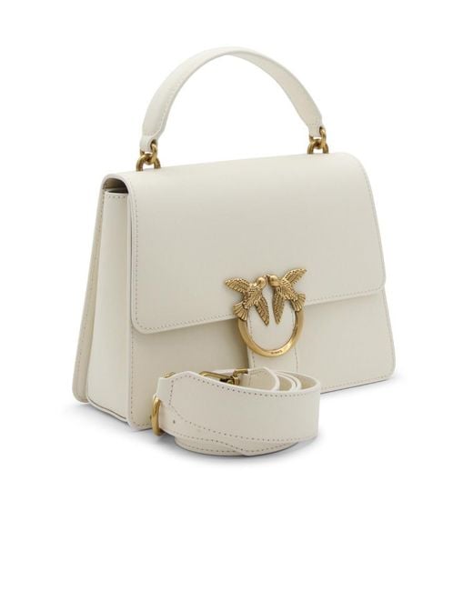 Pinko Natural Classic Love One Top Handle Bag