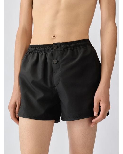 Jacquemus Black The Puntini Swim Shorts for men