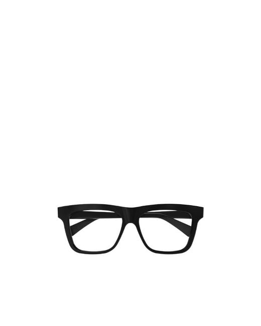Bottega Veneta White Eyewear Square-Frame Glasses for men
