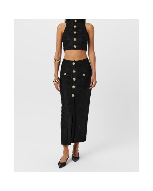 Balmain Black Zippered Vest