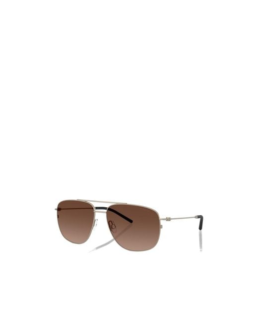 Moncler White Eyewear Aviator Frame Sunglasses for men