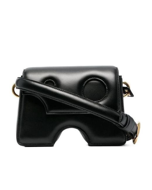 Off-White c/o Virgil Abloh Black Burrow-22 Shoulder Bag