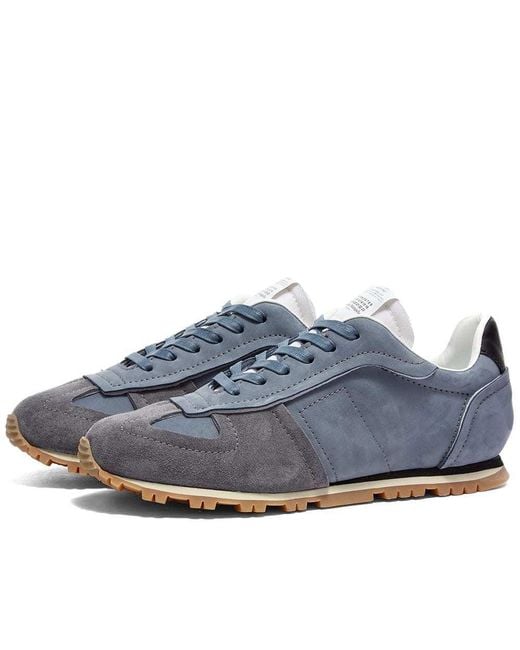 Maison Margiela Blue Round Head Lacing Casual Sneakers for men