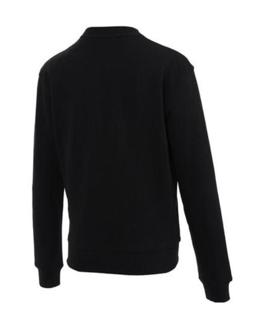 MSGM Black Logo Printed Hoodie