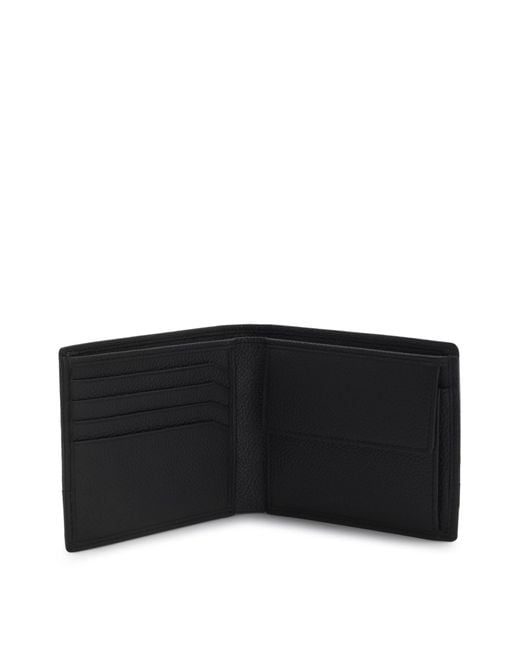 Boss Black Logo-Plaque Wallet for men