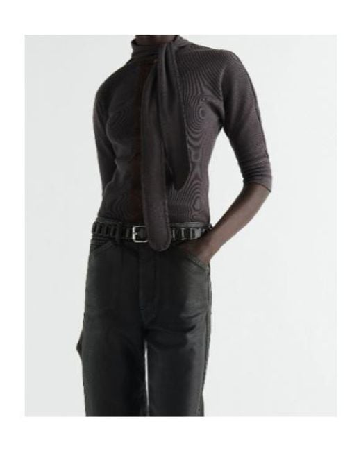 Lemaire Gray Ascot T-Shirt