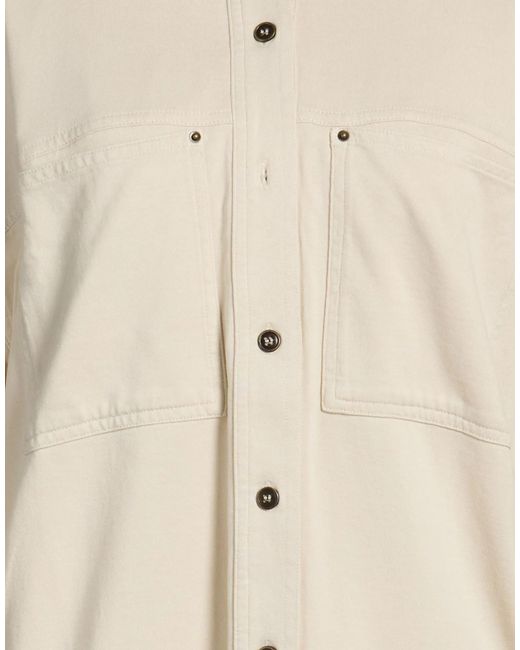 Isabel Marant White Solid Plain Long Sleeve Shirt