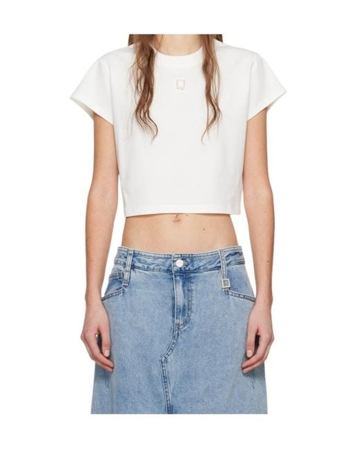 Wooyoungmi Blue Short-Sleeved T-Shirt