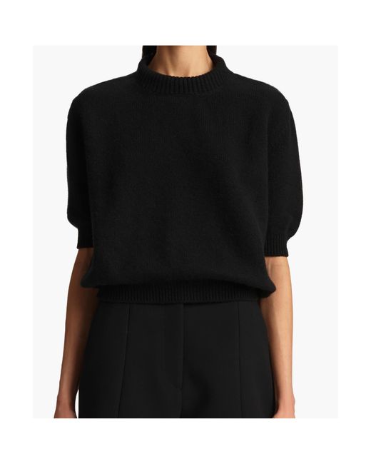 Khaite Black Davin Sweater
