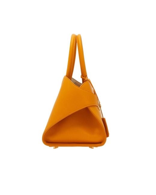 Ferragamo Orange Hug Handbag