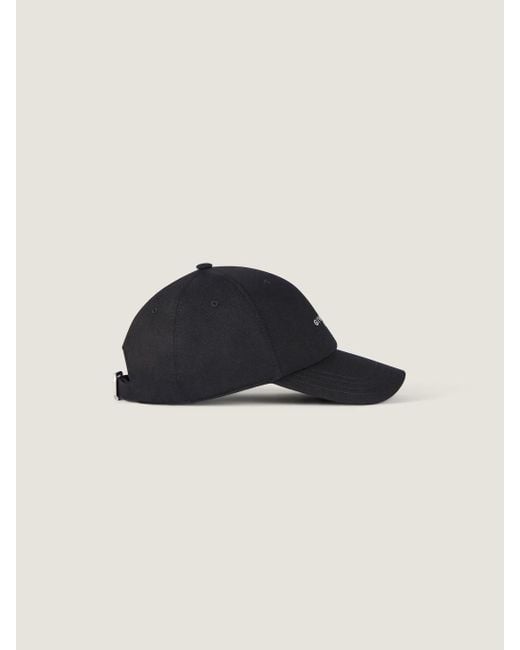 Givenchy Blue Logo Embroidered Baseball Cap for men