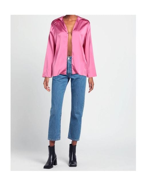 Jacquemus Pink Long-Sleeved Top