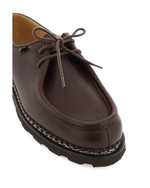 Paraboot Brown Lacing Casual Shoes for men
