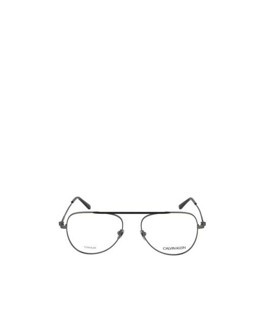 Calvin Klein White Logo Flat Mirror for men