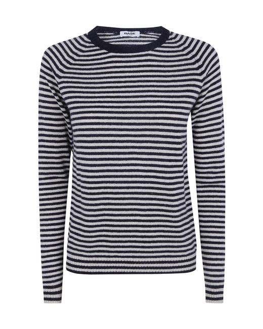 Baserange Blue Long-Sleeved Knitwear