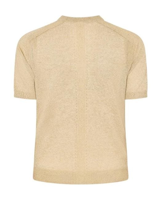 Joseph White Crew Neck Short-Sleeved T-Shirt
