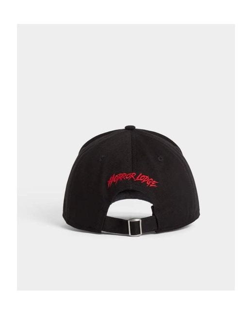 DSquared² Multicolor Tiger Logo Baseball Cap for men