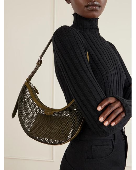 Alaïa Gray Alaïa One Piece Demi Lune Bag