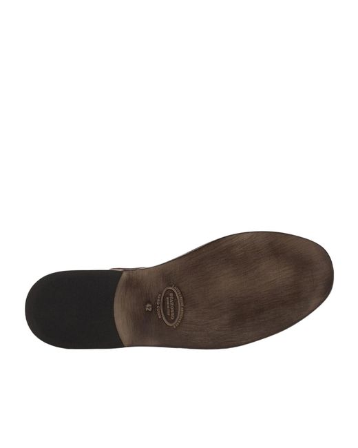 Scarosso Brown Apollo Buckle-Fastened Sandals for men