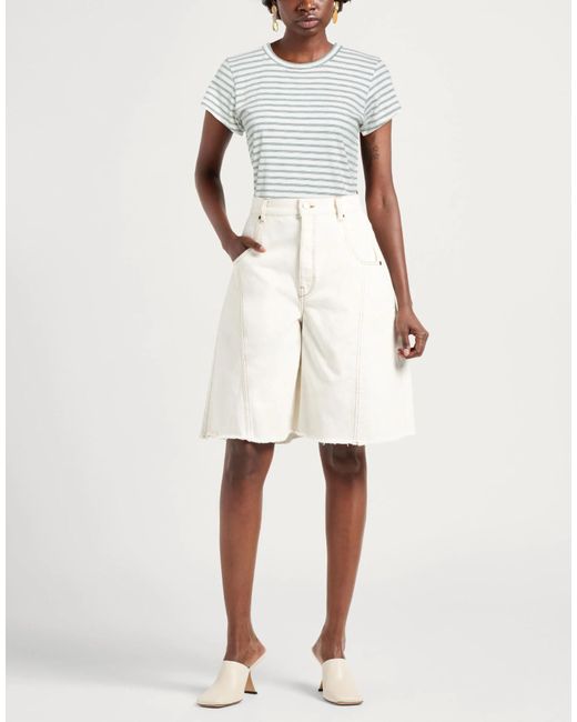 Rag & Bone White Printed T-Shirt