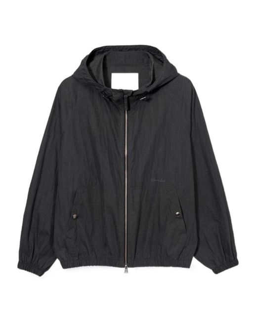 DUNST Black Raglan Sleeve Jacket for men