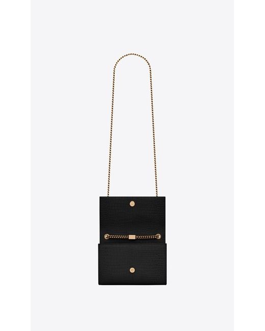 Saint Laurent White Kate Small Chain Bag
