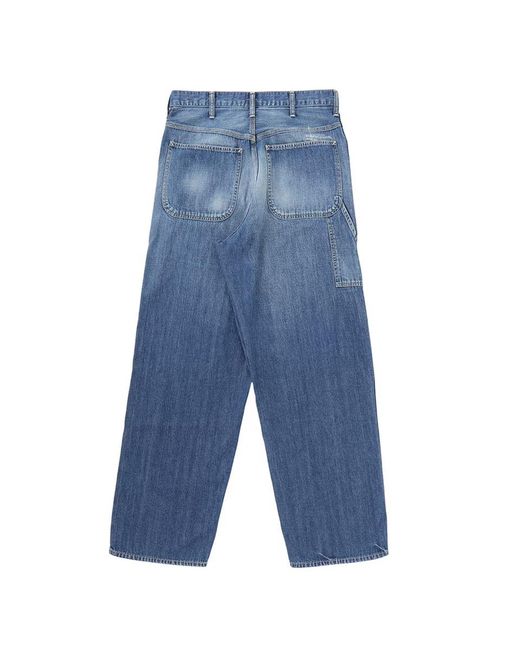 Visvim Blue Waistband Jeans for men