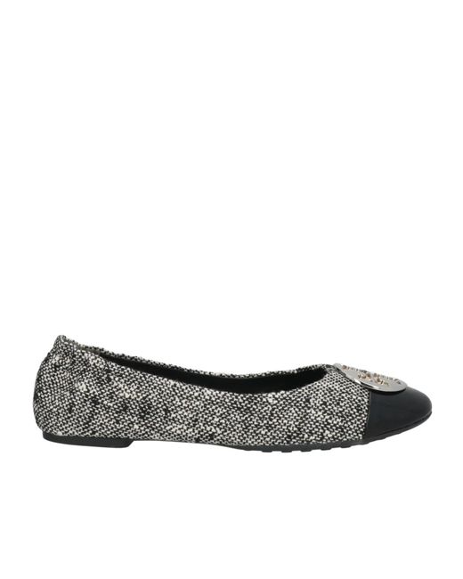 Tory Burch Gray Ballet Flats