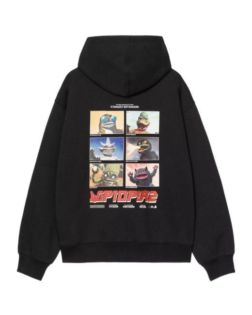 Carhartt Black Wiptopia Ii Hoodie for men