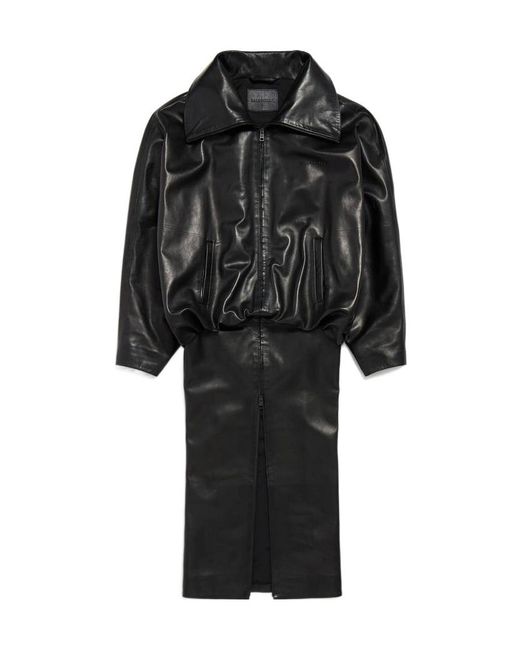 Balenciaga Black Round Jacket