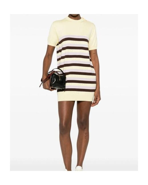 Gucci White Knitted Dress