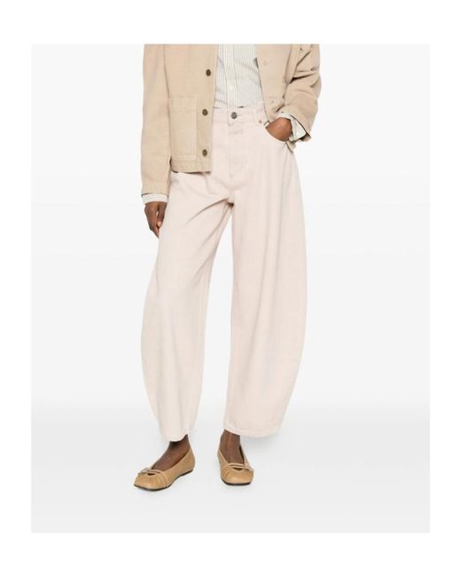 Closed White Jazzie Tapered Jeans