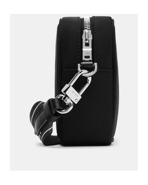 Amiri Black Logo-Print Messenger Bag for men