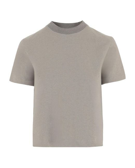 Jacquemus Gray Short-Sleeved Crewneck T-Shirt