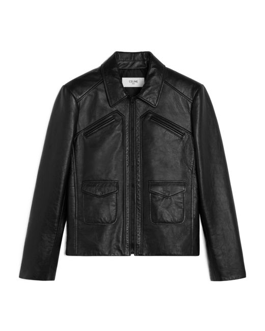 Céline Black Blouson for men