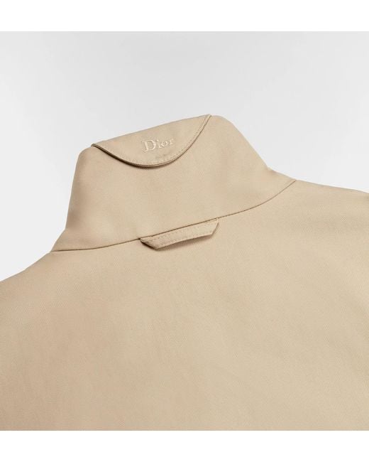 Dior Natural Long-Sleeved Casual Jacket for men