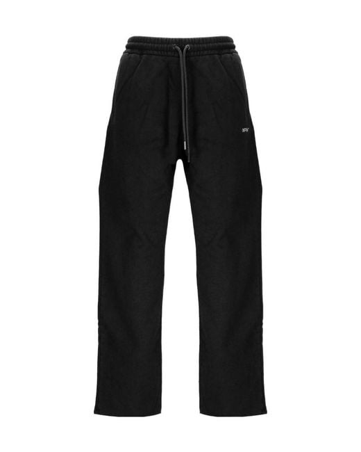 Off-White c/o Virgil Abloh Black Caravaggio Diag Track Pants for men