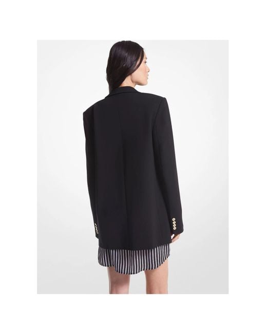 Michael Kors Black Single-Breasted Blazer
