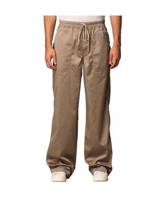 Rick Owens Natural Wide-Legged Casual Pants for men