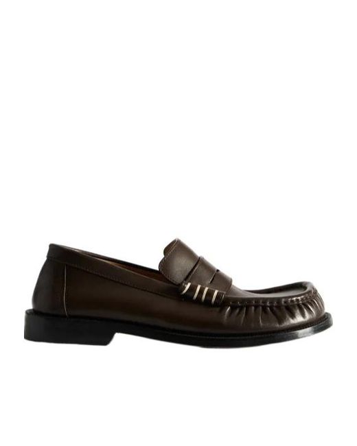 J.W. Anderson Black Loafer Moccasins for men