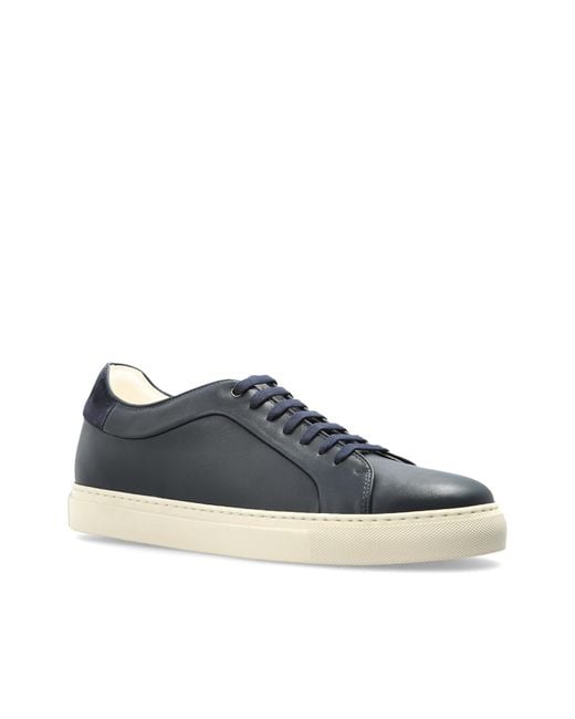 Paul Smith Blue Suede Panel Sneakers for men