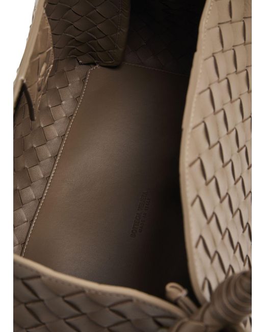 Bottega Veneta Brown Double Handle Shoulder Bag