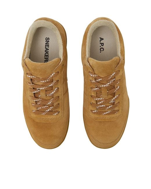 A.P.C. Brown Moe Sneakers for men