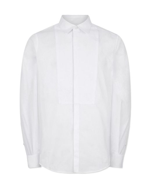 DSquared² White Easy Slim Tux Shirt for men