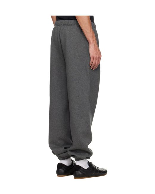 Fear Of God Gray Classic Fleece Joggers for men