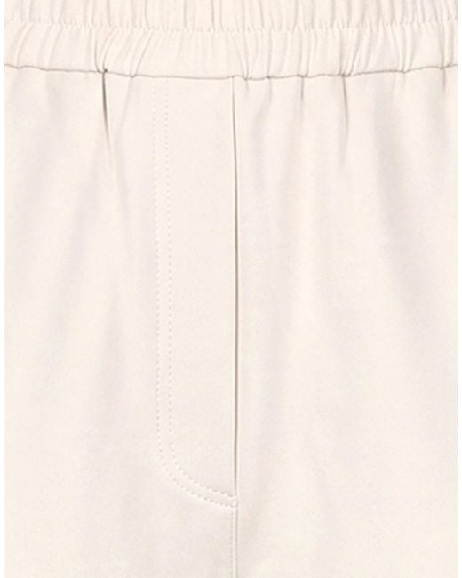 Brunello Cucinelli Natural Solid-Color Sweatpants