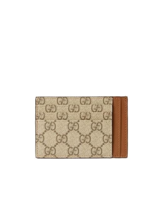 Gucci Multicolor Gg Emblem Card Case for men