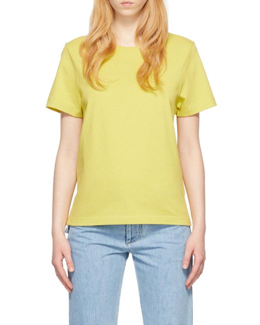 Bottega Veneta Yellow Crewneck T-Shirt