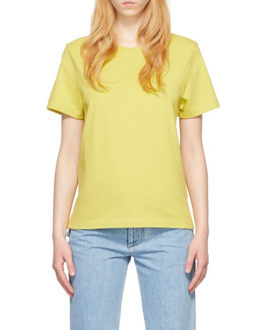 Bottega Veneta Yellow Crewneck T-Shirt